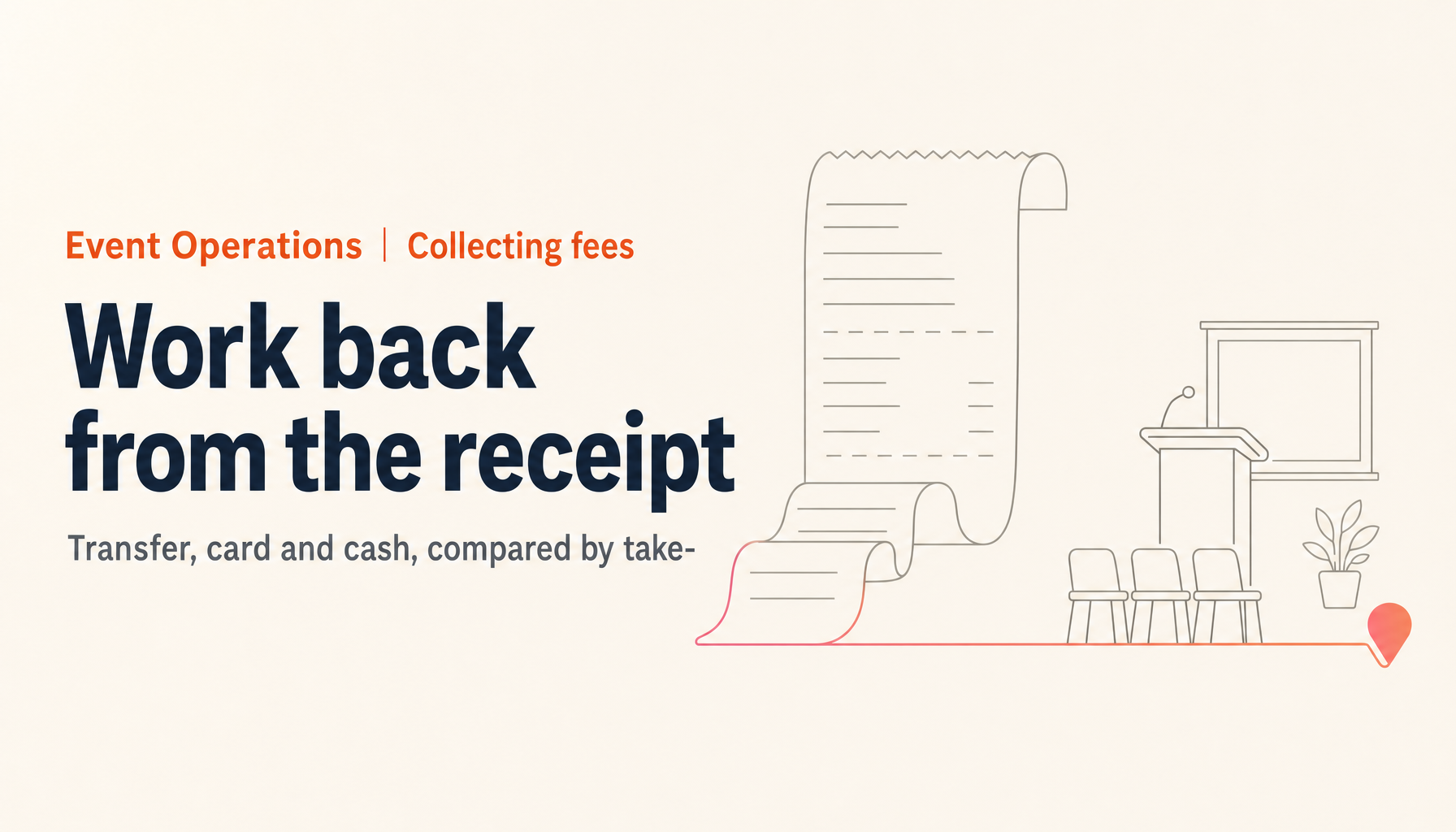 Collecting Fees for a Paid Seminar in Japan: Start From the Receipt, Not the Rate