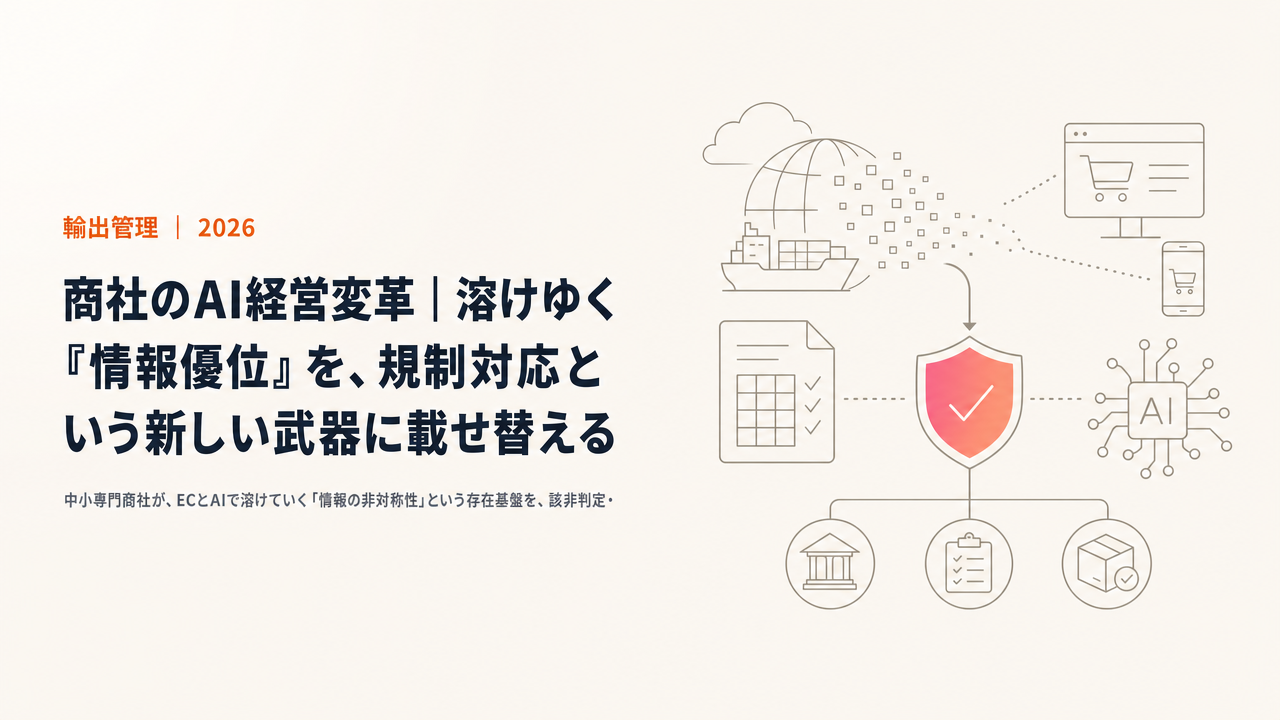 AI Transformation for Trading Companies | Reload a Melting Information Advantage Onto Compliance
