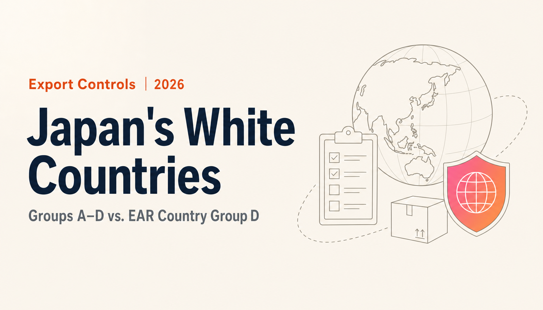 What Is a "White Country"? Japan's Country Groups A–D vs. EAR Country Group D